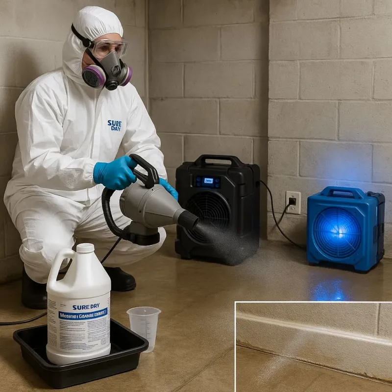 Sanitization and Odor Removal process in Sesser, IL