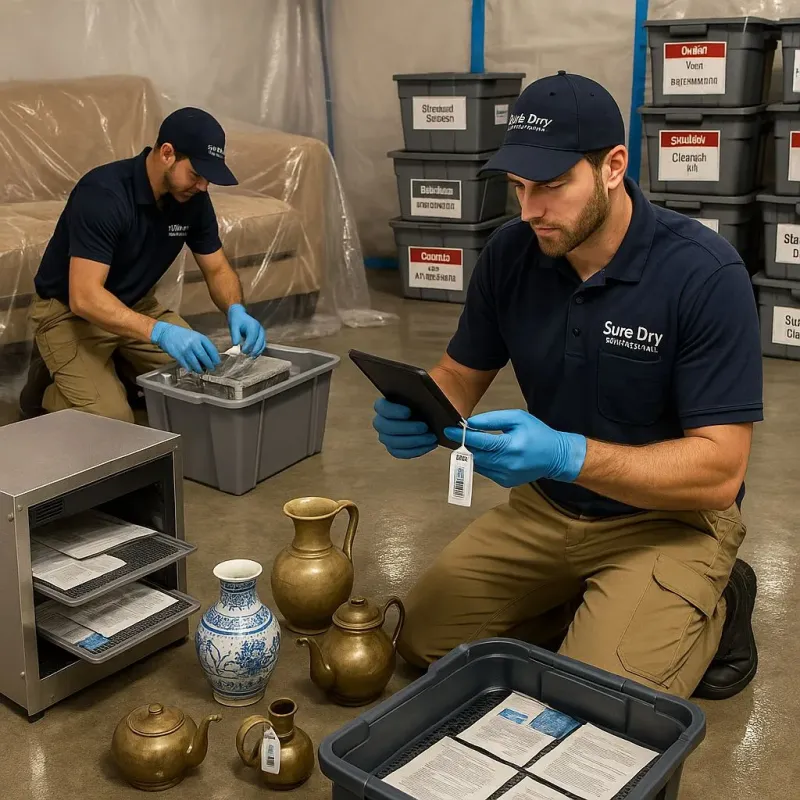 Content Protection and Restoration process in Sesser, IL