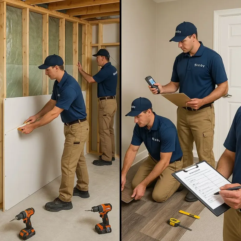 Repairs and Reconstruction process in Sesser, IL